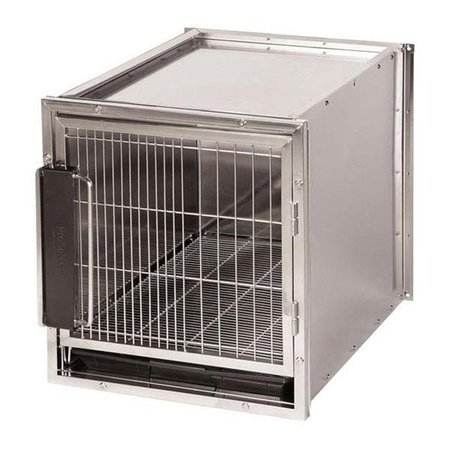 PETEDGE Proselect Stainless Steel Modular Kennel Cage Divider; Large ZW5227 42